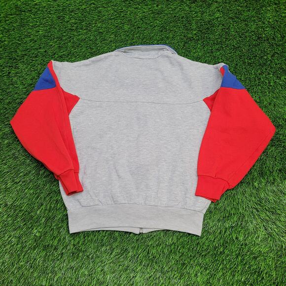 Vintage ADIDAS Cropped Track Jacket Womens M/L 20x22 Boxy - Picture 4 of 14